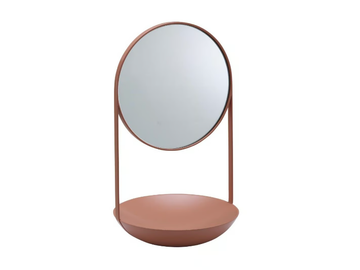NIMBE - Table-top round metal mirror by Ligne Roset - view 2